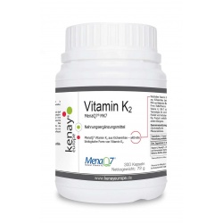 Vitamin K2 MenaQ7® (300 Kapseln) - Nahrungsergänzungsmittel 