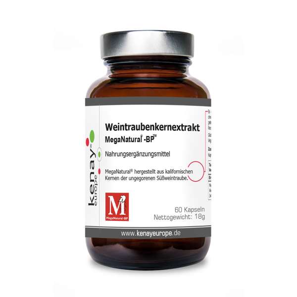 Weintraubenkernextrakt MegaNatural®-BPTM (60 Kapseln) - Nahrungsergänzungsmittel