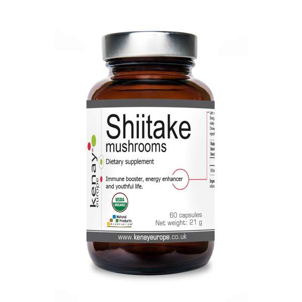 Shitake ( 60 Kapseln) - Nahrungsergänzungsmittel.