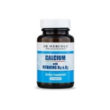 Kalzium mit Vitamin D3 und K2 Dr. Mercola (30 Kapseln) – Nahrungsergänzungsmittel 