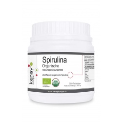 Organische Spirulina (600 Tabletten) - Nahrungsergänzungsmittel