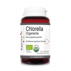 Organische Chlorella (180 Tabletten) - Nahrungsergänzungsmittel