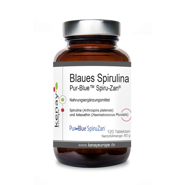 Blaues Spirulina Pur-Blue™ Spiru-Zan® 120 Tabletten - Nahrungsergänzungsmittel