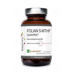 FOLIAN 5-MTHF Quatrefolic® 60 Kapseln - Nahrungsergänzungsmittel 
