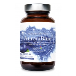 AuroraBlue® pulverisierte ganze Früchte der wilden Heidelbeeren aus Alaska (Pulver 40 g) - Nahrungsergänzungsmittel 