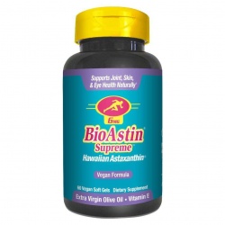 BioAstin® Supreme Astaxanthin 6mg (60 Kapseln) -Nahrungsergänzungsmittel 
