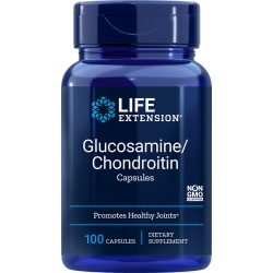 Glucosamin mit Chondroitin LifeExtension (100 Kapseln)