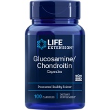 Glucosamin mit Chondroitin Glucosamine/Chondroitin Capsules LifeExtension (100 Kapseln) - Nahrungsergänzungsmittel