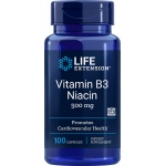 Vitamin B3 Niacin 500mg LifeExtension (100 Kapseln)