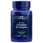 Vitamin B Komplex - BioActive Complete B-Complex LifeExtension (60 Kapseln) – Nahrungsergänzungsmittel