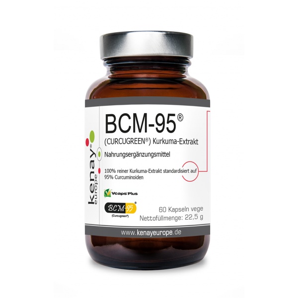BCM-95® (Biocurcumin®) Kurkuma-Extrakt 60 Kapseln vege