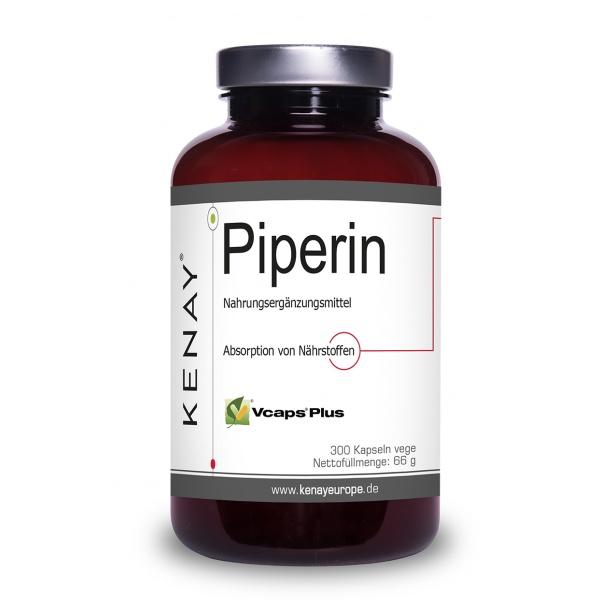 Piperin BIOPERINE® 300 Kapseln vege