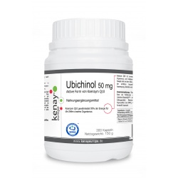Ubichinol Aktive Form von Koenzym Q10 50 mg 300 Kapseln