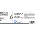 Ubichinol Aktive Form von Koenzym Q10 50 mg 300 Kapseln