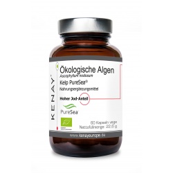 Ökologische Algen-Ascophyllum nodosum - Kelp PureSea® - Hoher Jod-Anteil 60 Kapseln vege