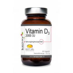 Vitamin D 2000 IU 60 Kapseln