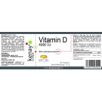 Vitamin D 4000 IU 60 Kapseln