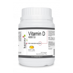 Vitamin D 4000 IU (300 Kapseln