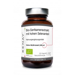 Bio-Senfsamenextrakt mit hohem Selenanteil (Selen 200 µg) 60 Kapseln vege