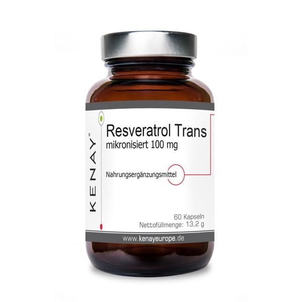 Resveratrol mikronisiert 100 mg (60 Kapseln) - Nahrungsergänzungsmittel