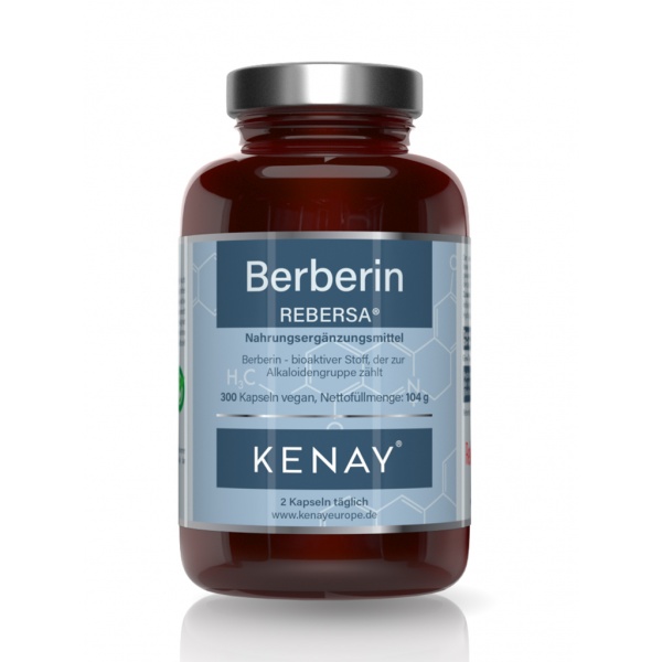 PREMIUM PRODUKT Berberin REBERSA® 300 Kapseln vegan