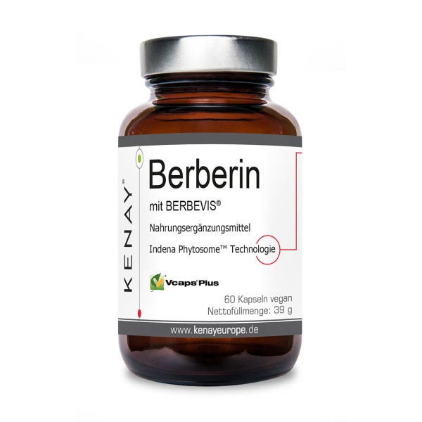 Berberine phytosome Berbevis® 60 Kapseln vegan