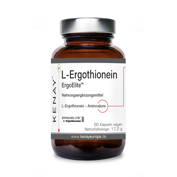 L-Ergothionein ErgoElite™ Nahrungsergänzungsmittel 60 Kapseln vegan