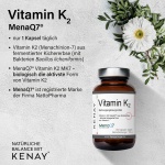 Vitamin K2 MenaQ7® (60 Kapseln) - Nahrungsergänzungsmittel 