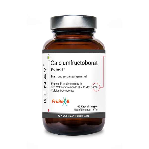 Calciumfructoborat FruiteX-B® | 60 Kapseln vegan | KENAY®