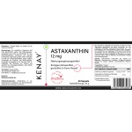 Astaxanthin 12mg| 60 Kapseln | Nahrungsergänzungsmittel | KENAY®