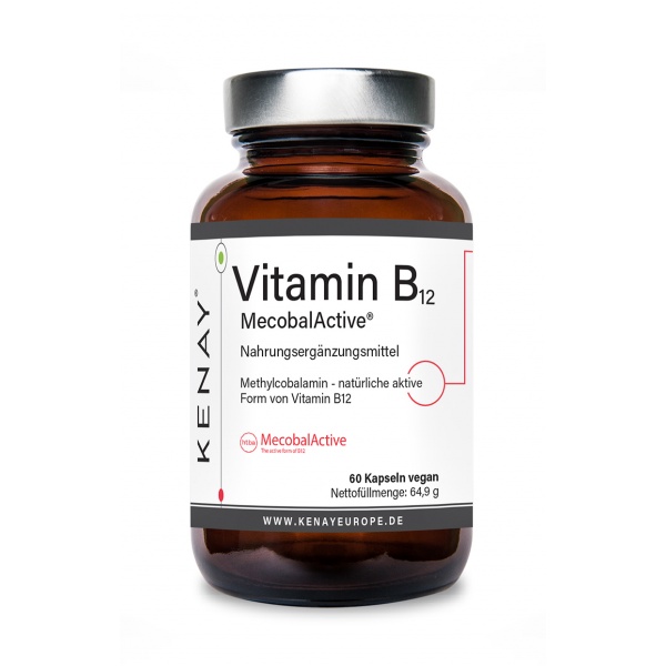 Vitamin B12 MecobalActive® 60 Kapseln - Nahrungsergänzungsmittel 