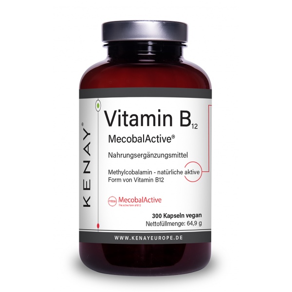 Vitamin B12 MecobalActive® 300 Kapseln - Nahrungsergänzungsmittel