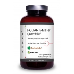FOLIAN 5-MTHF Quatrefolic® 300 Kapseln - Nahrungsergänzungsmittel 