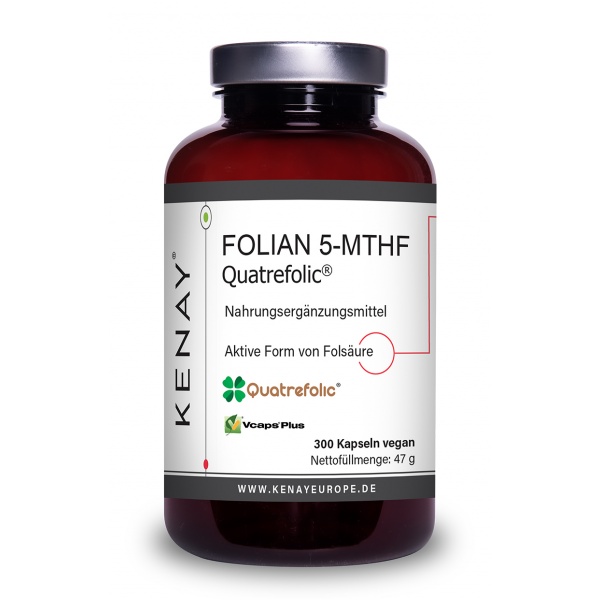 FOLIAN 5-MTHF Quatrefolic® 300 Kapseln - Nahrungsergänzungsmittel 