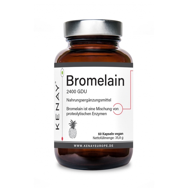 Bromelain 2400 GDU 60 Kapseln
