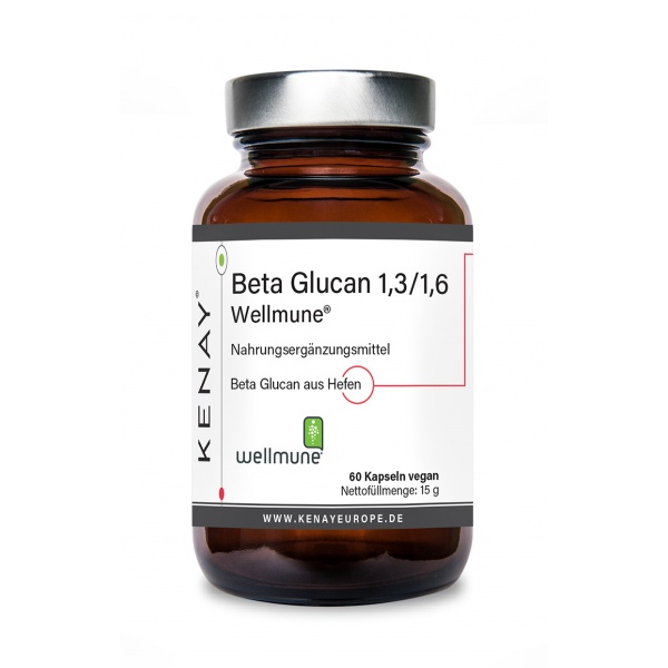 Beta Glucan aus Hefen 1,3/1,6 Wellmune® 60 Kapseln vege