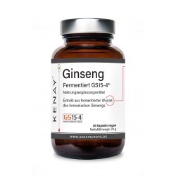 Ginseng Fermentiert GS15-4® 30 Kapseln vege 