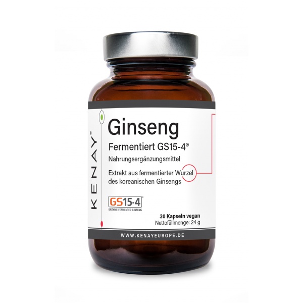 Ginseng Fermentiert GS15-4® 30 Kapseln vege 