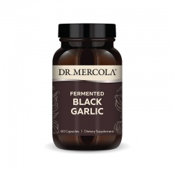 Fermentierter schwarzer Knoblauch (Dr. Mercola) (60 Kapseln) – Nahrungsergänzungsmittel 
