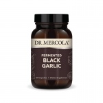 Fermentierter schwarzer Knoblauch (Dr. Mercola) (60 Kapseln) – Nahrungsergänzungsmittel 