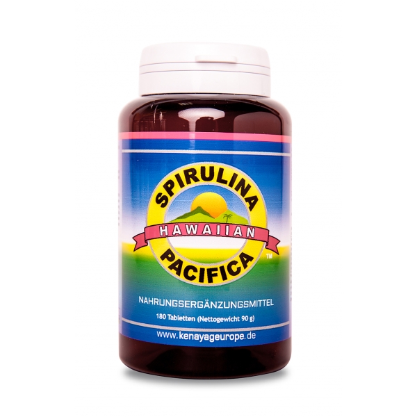 Spirulina Pacifica 500mg (180 Tabletten) - Nahrungsergänzungsmittel
